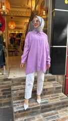 10778 Salaş Gömlek - Lila