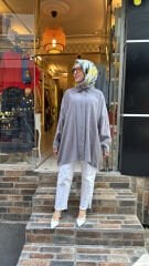 10778 Salaş Gömlek - Gri