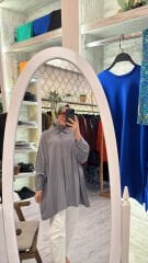 10778 Salaş Gömlek - Gri