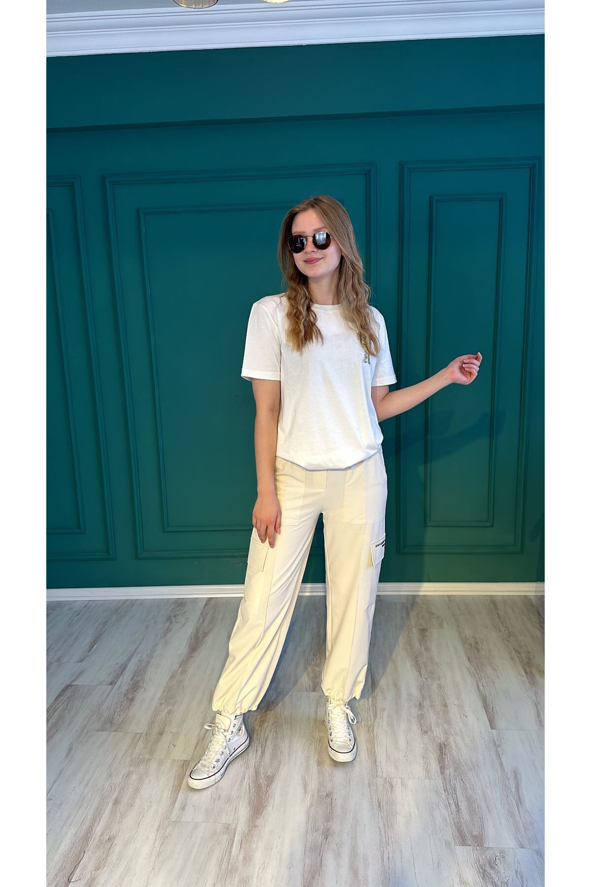 32383 Kargo Pantolon - Bej