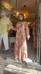 1622 Malibu Elbise - Pembe