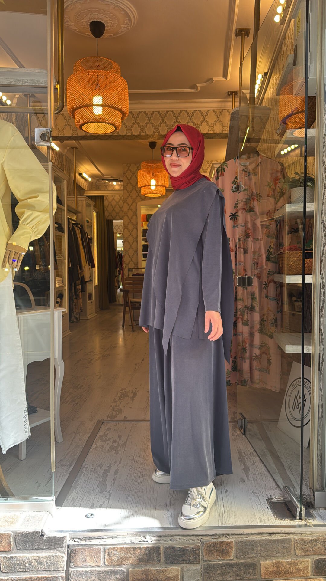 1626 Moly Bambu Takım - Lacivert