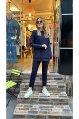 23537 2K Kumaş Pantolon - Lacivert