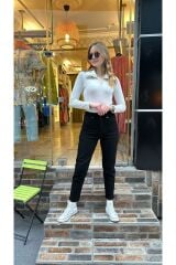 24006 Dar Paça Kot - Siyah