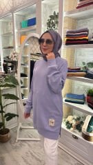 6138 Basic Sweat - Lila