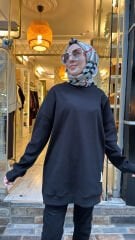 6138 Basic Sweat - Siyah