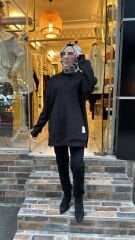 6138 Basic Sweat - Siyah