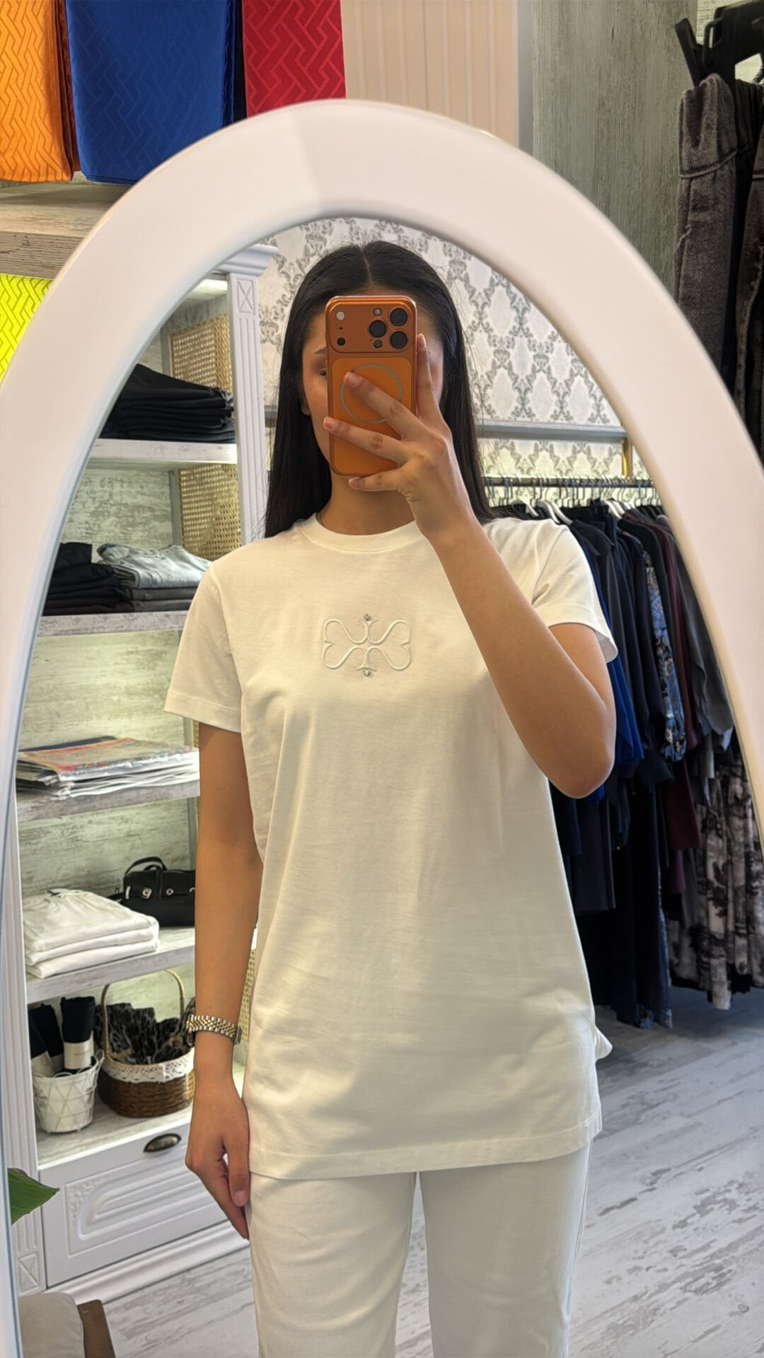 5360 Msm Pamuklu Tshirt - Ekru