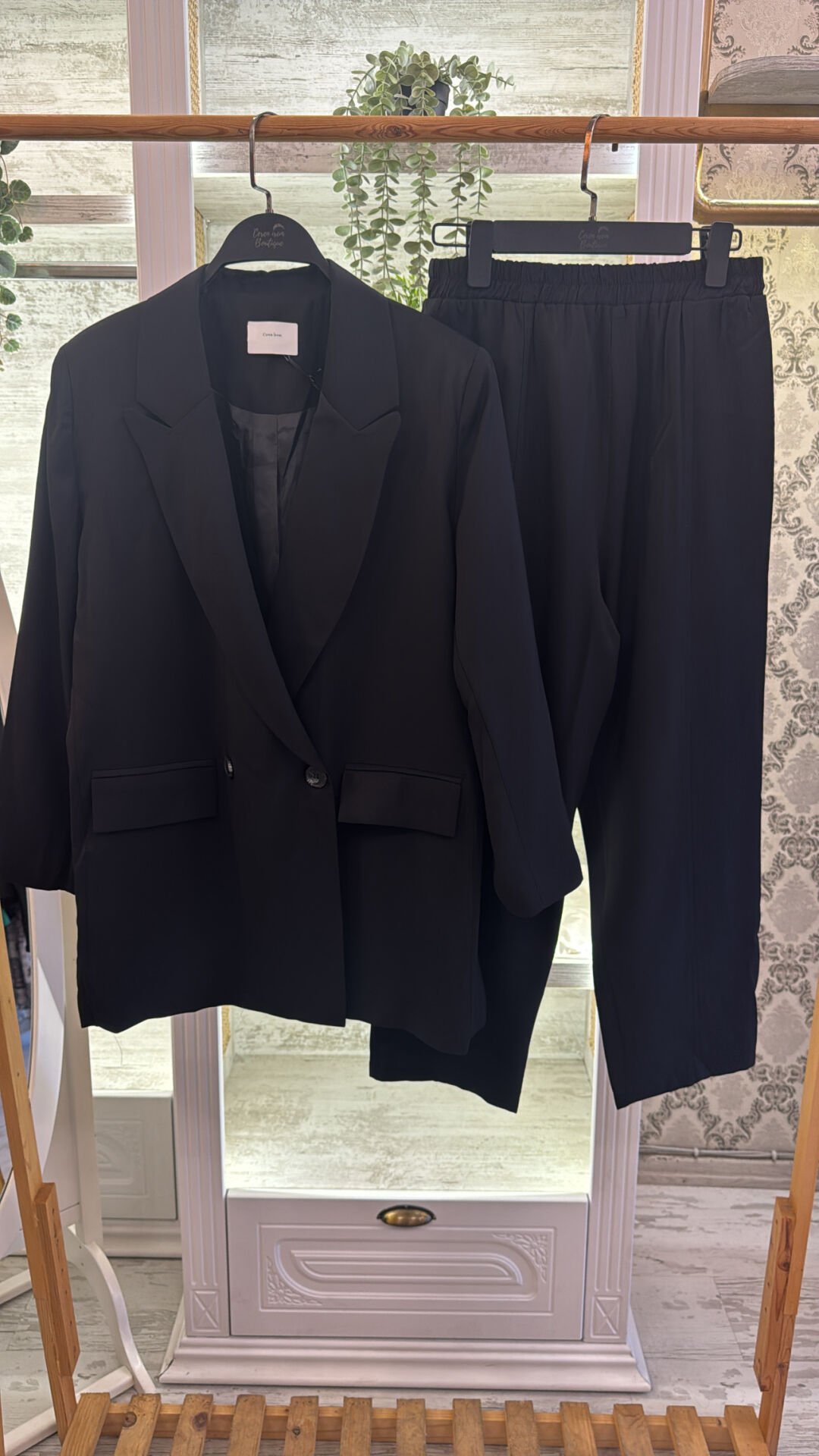 1546 Roma Blazer Takım - Siyah