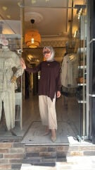 1847 Doha Tunik - Kahve