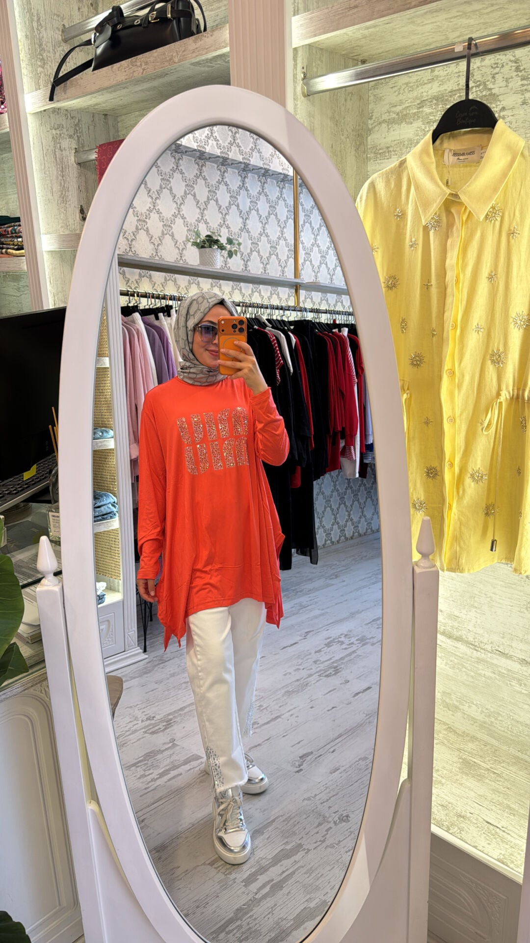 24277 MIU MIU TUNİK  - Şeftali