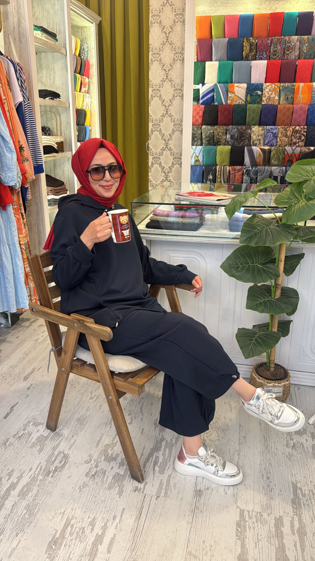 22887 Paraşütlü Eşofman Takım - Lacivert