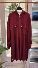 7372 Tensel Kap - Bordo