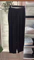 34207 Tensel Havuç Pantolon - Siyah