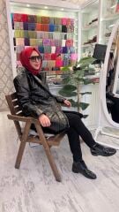 6090 Deri Mont - Siyah