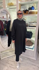 36530 Uzun Sweat - Siyah