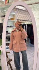 37887 Buklet Ceket - Pembe