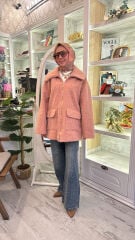 37887 Buklet Ceket - Pembe