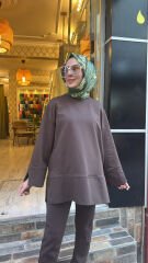 20735 Basic Tunik - Kahve