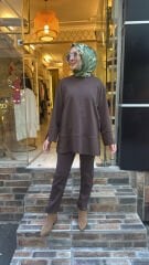 20735 Basic Tunik - Kahve