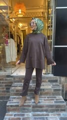 20735 Basic Tunik - Kahve