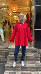 20735 Basic Tunik - Kırmızı