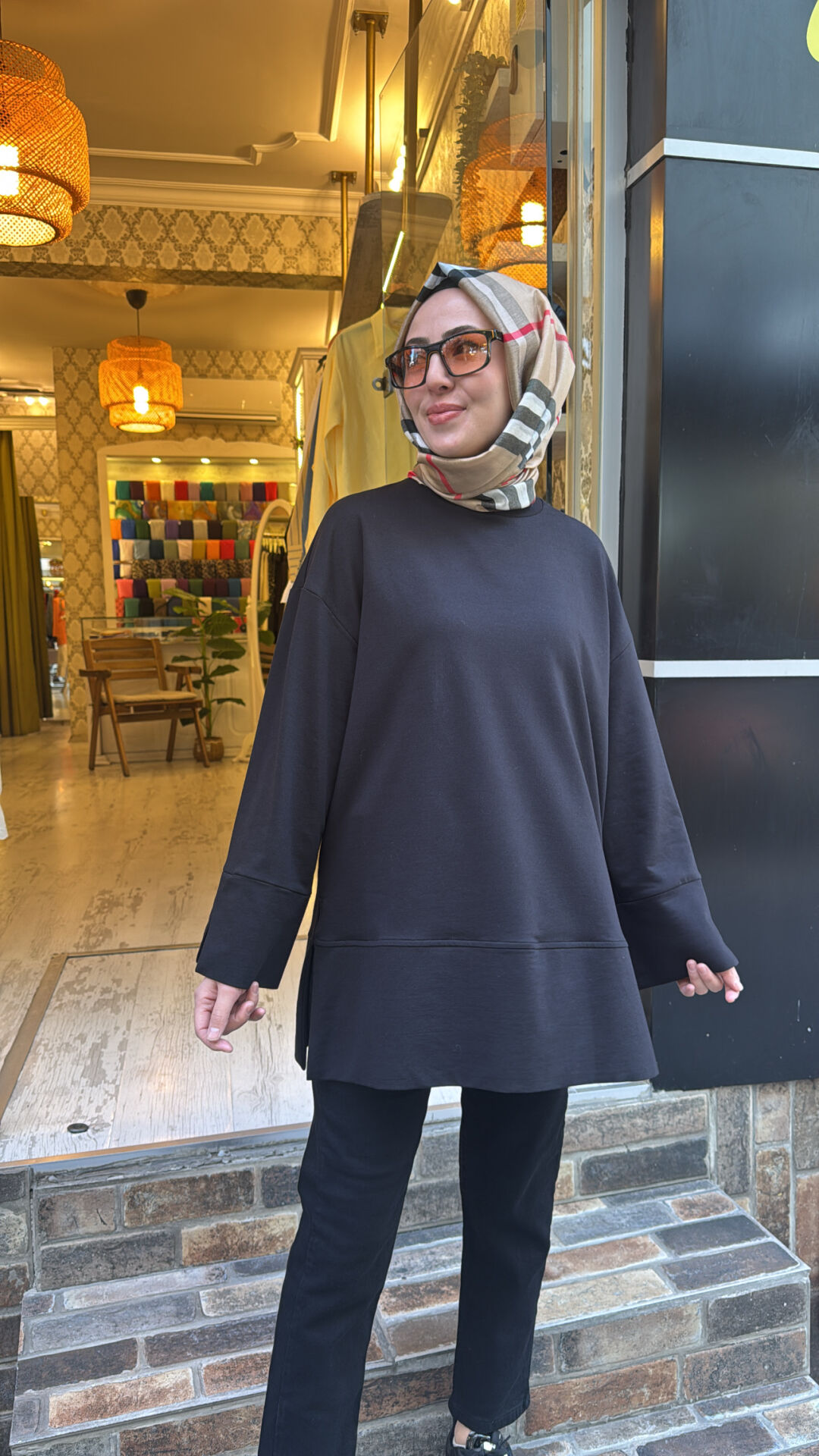 20735 Basic Tunik - Siyah