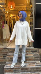 20735 Basic Tunik - Ekru