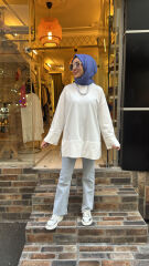 20735 Basic Tunik - Ekru