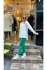 4157 Bantlı Havuç Pntln - benetton