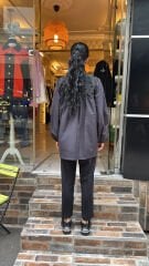 4820 Paraşüt Bomber Ceket - Siyah