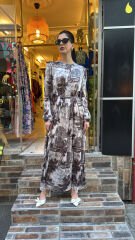 1335 Saray Elbise - Siyah