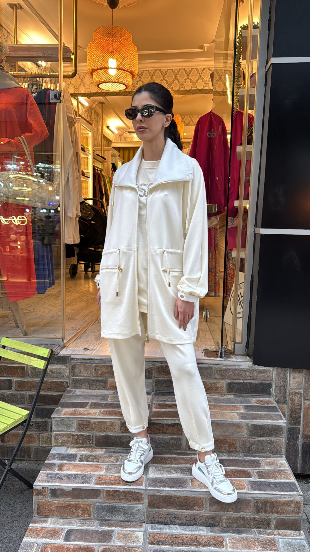 4740 Magnolia Takım - Ekru