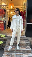 4740 Magnolia Takım - Ekru