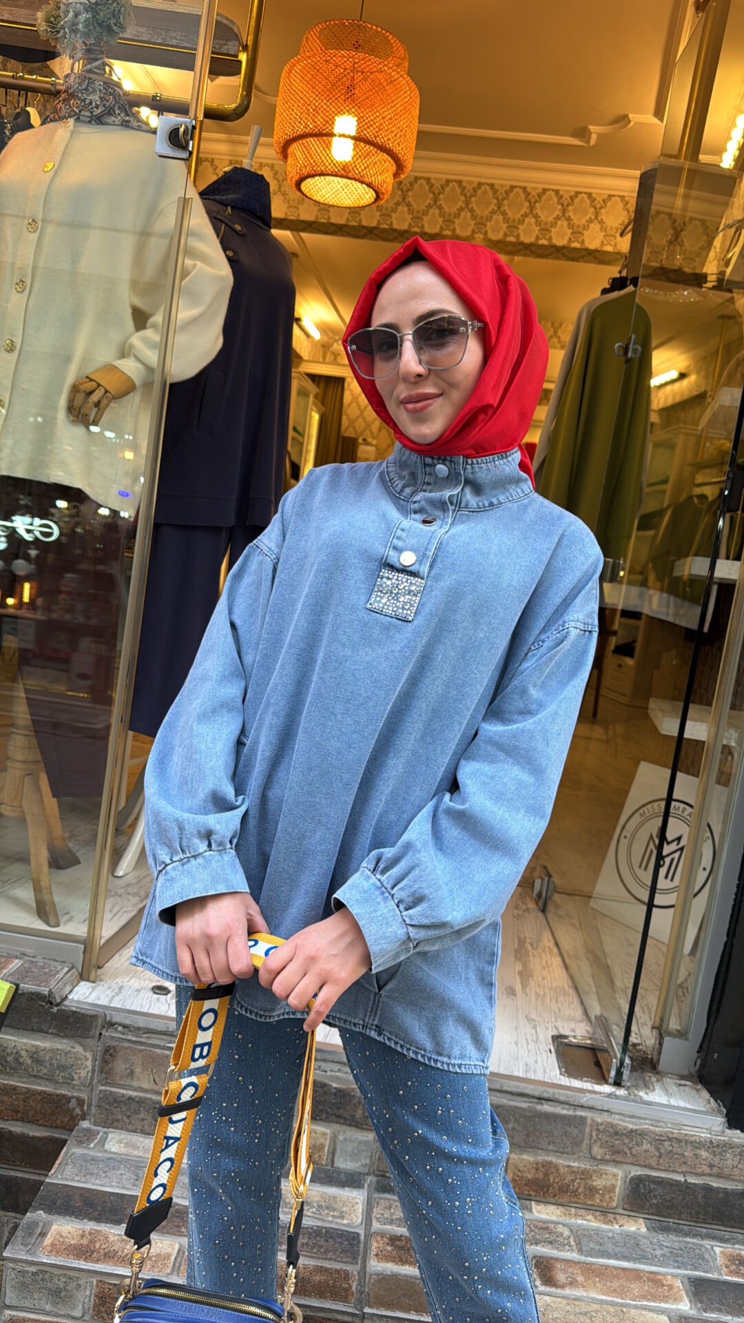 7395 Kot Sweat - Mavi