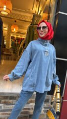 7395 Kot Sweat - Mavi