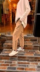 4682 Kenarı Taşlı Pantolon - Camel