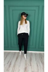 3864 HAVUÇ PANTOLON - SİYAH